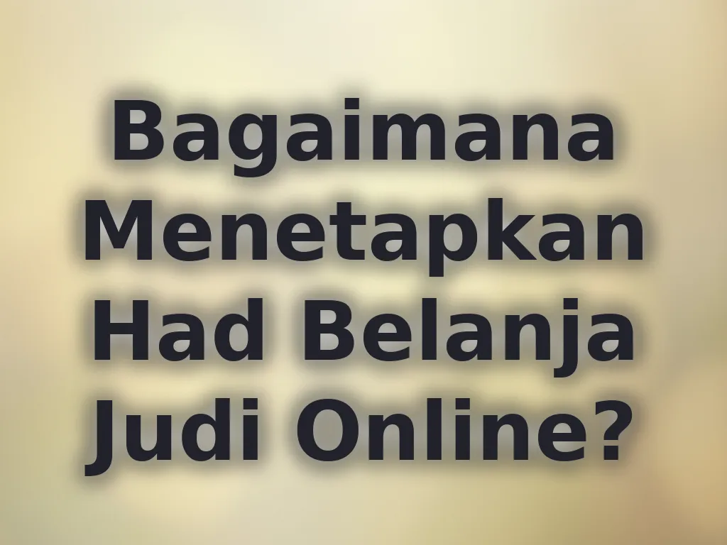Pengurusan Bajet
