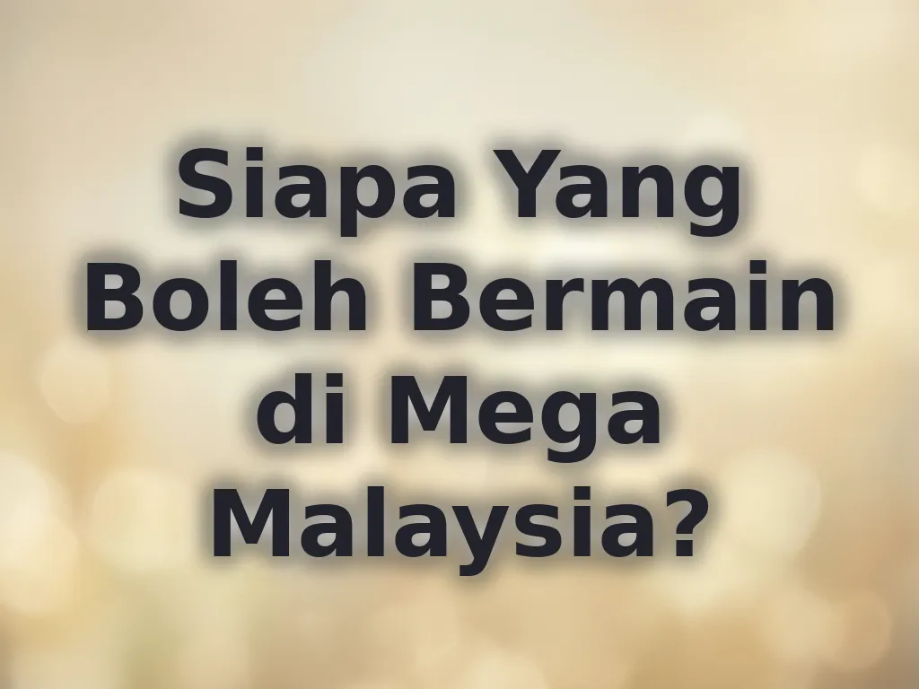 Syarat Kelayakan